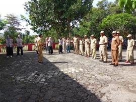 Apel Pamong Kalurahan Jatiayu Bersama KKN Universitas Duta Bangsa Surakarta
